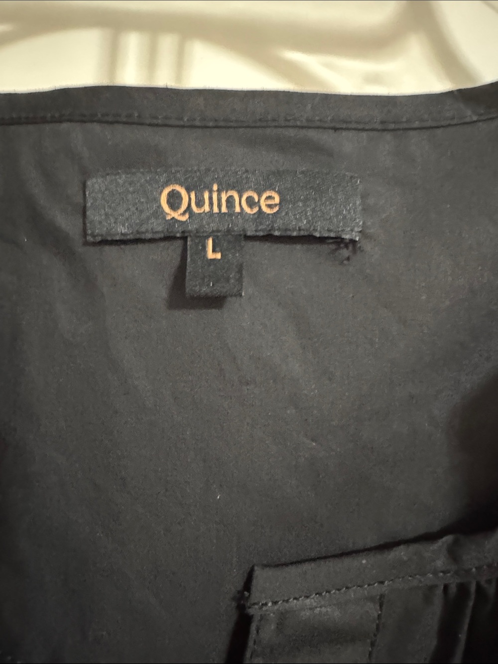 Quince Black Puff-Sleeve Tiered Maxi Dress - Picture 2 of 3